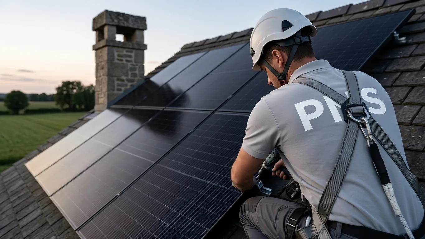Panneaux solaires à Pacé