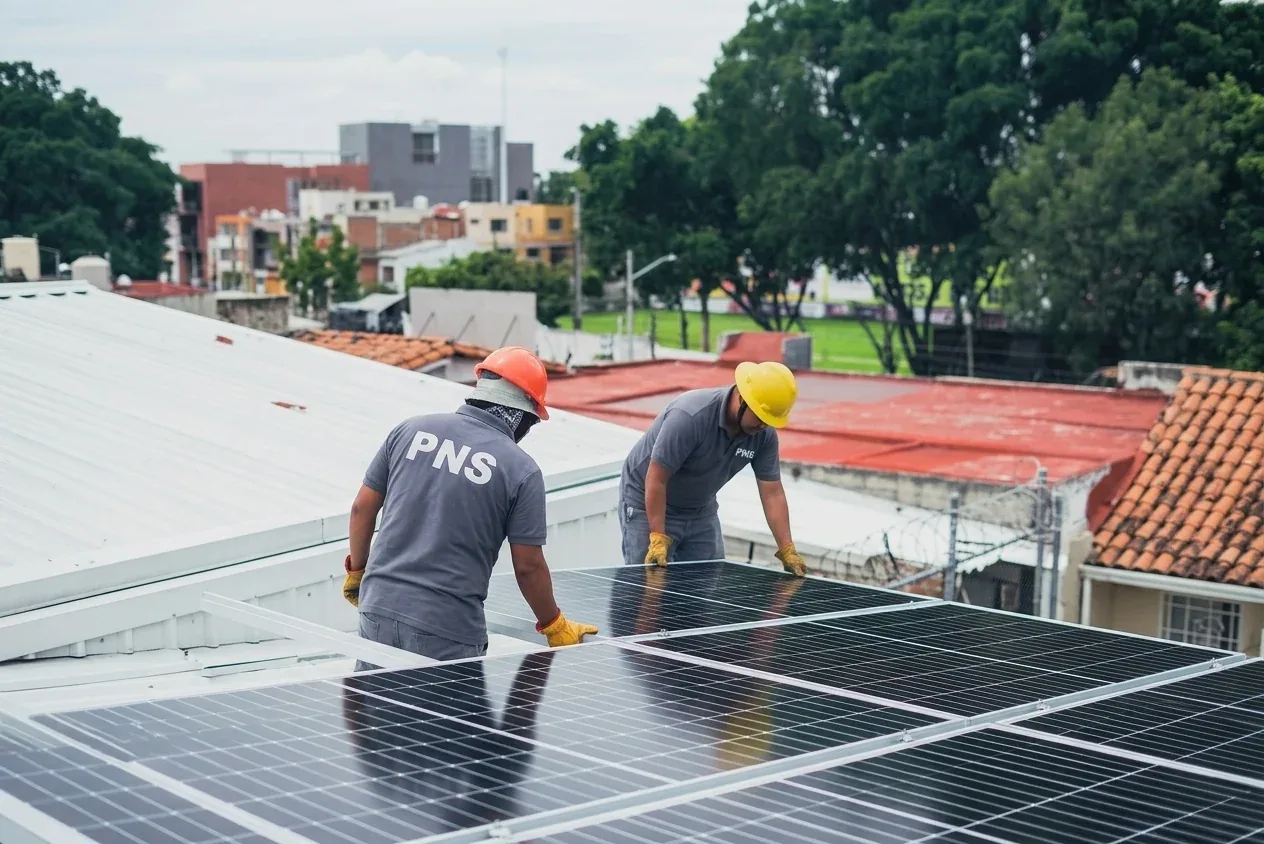 Panneaux solaires à Chantepie