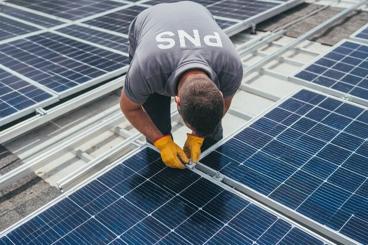 Panneaux solaires à Bruz